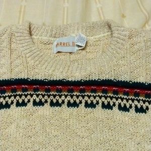 Men's cable knit sweater - Size large - Excellent condition